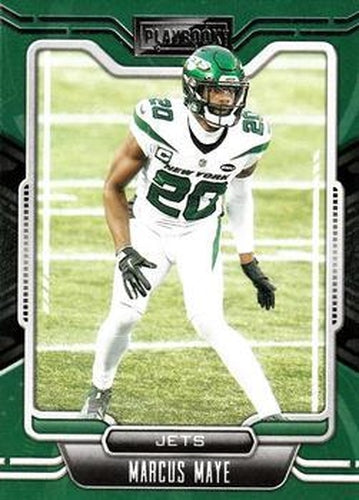 #87 Marcus Maye - New York Jets - 2021 Panini Playbook Football