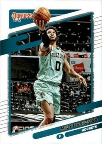 #87 Miles Bridges - Charlotte Hornets - 2021-22 Donruss Basketball