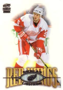#87 Nicklas Lidstrom - Detroit Red Wings - 2000-01 Pacific Paramount Hockey