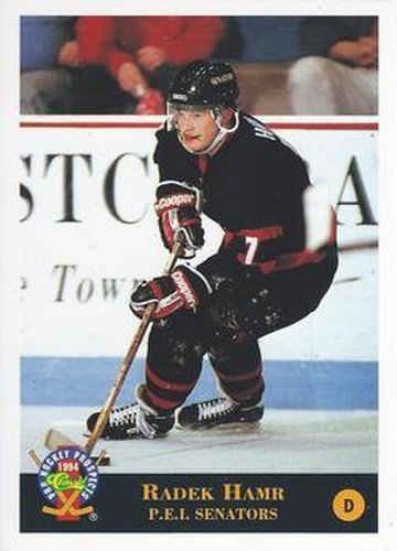 #87 Radek Hamr - P.E.I. Senators Prince Edward Island Senators - 1994 Classic Pro Hockey Prospects Hockey