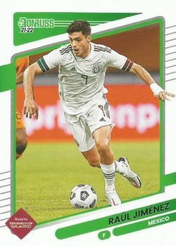 #87 Raul Jimenez - Mexico - 2021-22 Donruss Road to FIFA World Cup Qatar 2022 Soccer