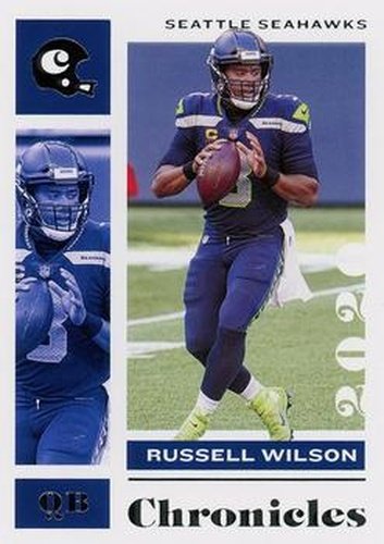 #87 Russell Wilson - Seattle Seahawks - 2020 Panini Chronicles Football