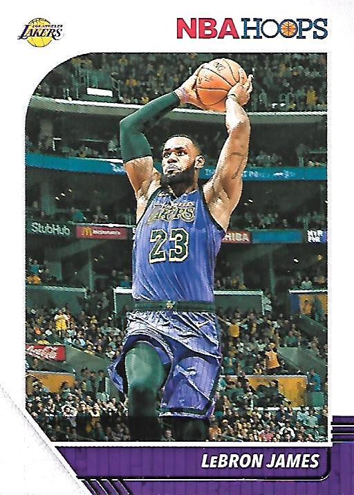 #87 LeBron James - Los Angeles Lakers - 2019-20 Hoops Basketball