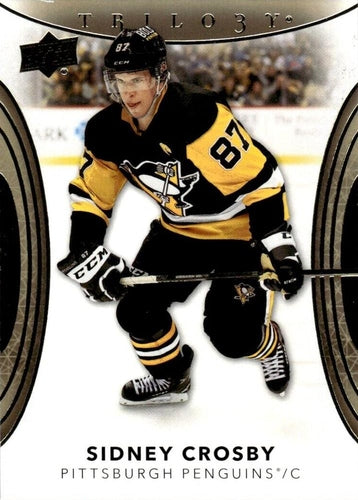 #87 Sidney Crosby - Pittsburgh Penguins - 2022-23 Upper Deck Trilogy Hockey