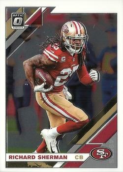 #87 Richard Sherman - San Francisco 49ers - 2019 Donruss Optic Football