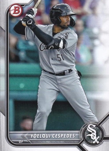 #BP-87 Yoelqui Cespedes - Chicago White Sox - 2022 Bowman - Prospects Baseball