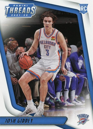 #87 Josh Giddey - Oklahoma City Thunder - 2021-22 Panini Chronicles Basketball