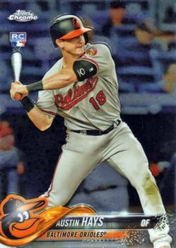 #87 Austin Hays - Baltimore Orioles - 2018 Topps Chrome Baseball