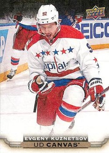 #C87 Evgeny Kuznetsov - Washington Capitals - 2015-16 Upper Deck - UD Canvas Hockey