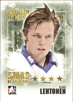 #87 Kari Lehtonen - Atlanta Thrashers - 2009-10 In The Game Between The Pipes Hockey
