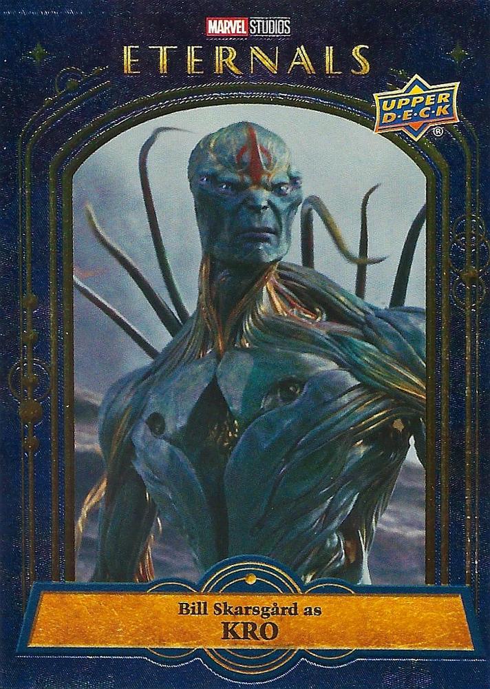 #87 Bill Skarsgard as Kro - 2023 Upper Deck Marvel Eternals