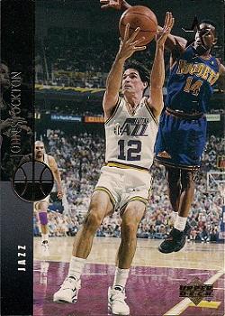#87 John Stockton - Utah Jazz - 1994-95 Upper Deck Basketball
