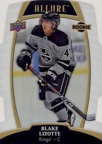 #87 Blake Lizotte - Los Angeles Kings - 2019-20 Upper Deck Allure - White Rainbow Hockey