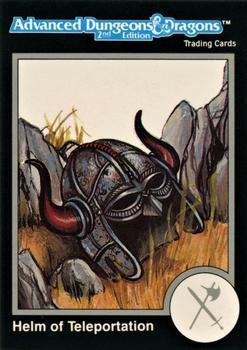 #87 Helm of Teleportation - 1991 TSR Advanced Dungeons & Dragons - Silver