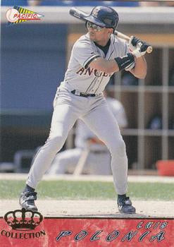 #87 Luis Polonia - California Angels - 1994 Pacific Baseball