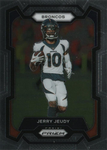 #87 Jerry Jeudy - Denver Broncos - 2023 Panini Prizm Football