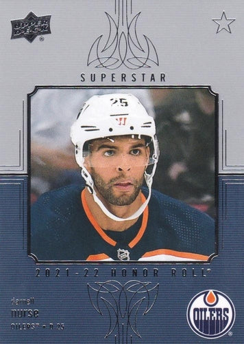 #HR-87 Darnell Nurse - Edmonton Oilers - 2021-22 Upper Deck - Honor Roll Hockey