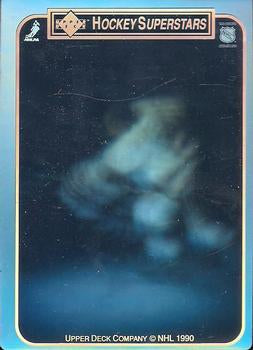 #NNO Wayne Gretzky - Los Angeles Kings - 1990-91 Upper Deck - Hockey Superstars Holograms Hockey