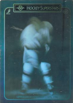 #NNO Brett Hull - St. Louis Blues - 1990-91 Upper Deck - Hockey Superstars Holograms Hockey
