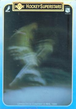 #NNO Steve Yzerman / Brett Hull - Detroit Red Wings / St. Louis Blues - 1990-91 Upper Deck - Hockey Superstars Holograms Hockey