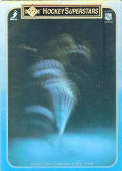 #NNO Steve Yzerman - Detroit Red Wings - 1990-91 Upper Deck - Hockey Superstars Holograms Hockey