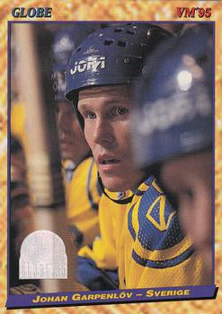#36 Johan Garpenlöv - Sweden - 1995 Semic Globe VM (Swedish) Hockey