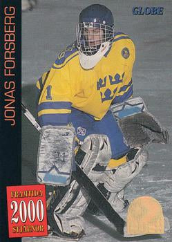 #55 Jonas Forsberg - Sweden - 1995 Semic Globe VM (Swedish) Hockey
