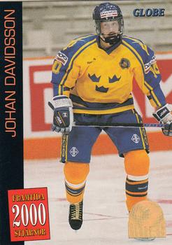 #62 Johan Davidsson - Sweden - 1995 Semic Globe VM (Swedish) Hockey