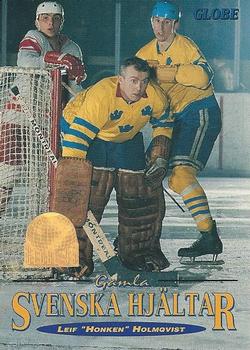 #64 Leif Holmqvist - Sweden - 1995 Semic Globe VM (Swedish) Hockey