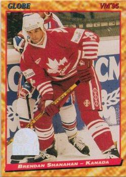 #86 Brendan Shanahan - Canada - 1995 Semic Globe VM (Swedish) Hockey