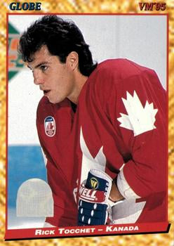 #92 Rick Tocchet - Canada - 1995 Semic Globe VM (Swedish) Hockey