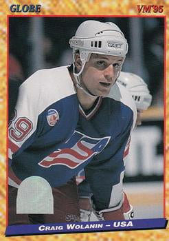 #110 Craig Wolanin - USA - 1995 Semic Globe VM (Swedish) Hockey