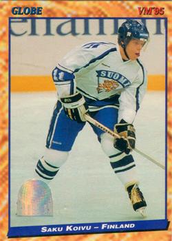 #139 Saku Koivu - Finland - 1995 Semic Globe VM (Swedish) Hockey