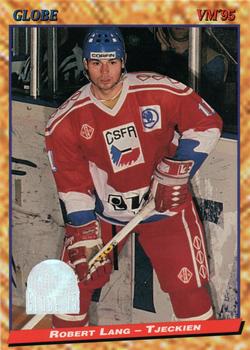 #155 Robert Lang - Czech Republic - 1995 Semic Globe VM (Swedish) Hockey