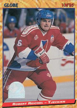 #159 Robert Reichel - Czech Republic - 1995 Semic Globe VM (Swedish) Hockey