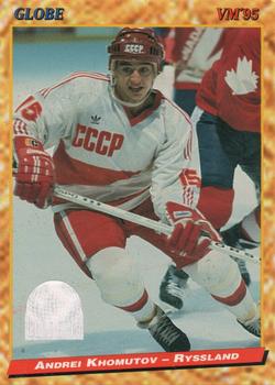 #178 Andrei Khomutov - Russia - 1995 Semic Globe VM (Swedish) Hockey
