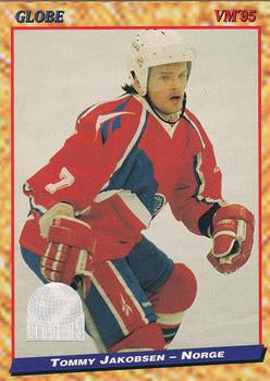 #194 Tommy Jakobsen - Norway - 1995 Semic Globe VM (Swedish) Hockey