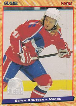 #198 Espen Knutsen - Norway - 1995 Semic Globe VM (Swedish) Hockey