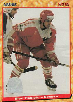 #216 Rick Tschumi - Switzerland - 1995 Semic Globe VM (Swedish) Hockey