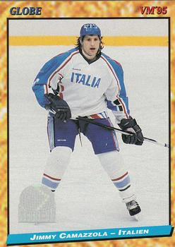 #234 Jimmy Camazzola - Italy - 1995 Semic Globe VM (Swedish) Hockey