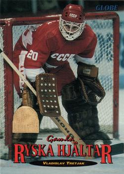 #235 Vladislav Tretjak - USSR - 1995 Semic Globe VM (Swedish) Hockey