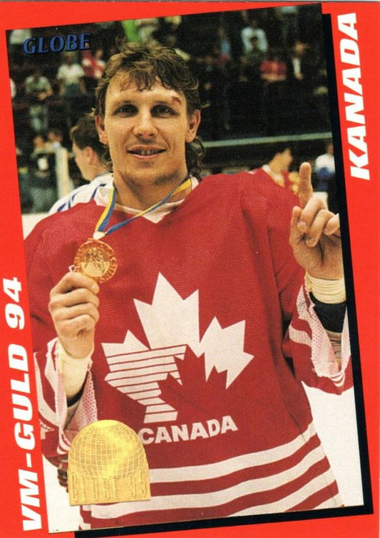 #248 1994 World Champions - Canada - 1995 Semic Globe VM (Swedish) Hockey