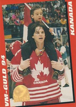 #249 1994 World Champions - Canada - 1995 Semic Globe VM (Swedish) Hockey