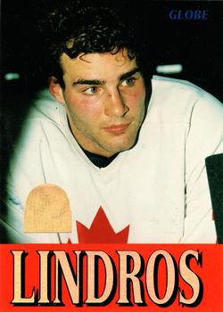 #264 Eric Lindros - Canada - 1995 Semic Globe VM (Swedish) Hockey