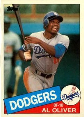 #88T Al Oliver - Los Angeles Dodgers - 1985 Topps Traded Baseball