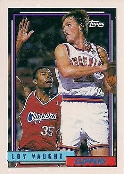 #88 Loy Vaught - Los Angelesippers - 1992-93 Topps Basketball