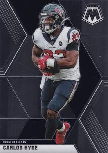 #88 Carlos Hyde - Houston Texans - 2020 Panini Mosaic Football