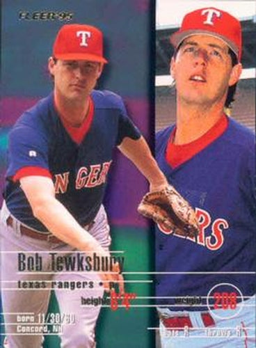 #U-88 Bob Tewksbury - Texas Rangers - 1995 Fleer Update Baseball