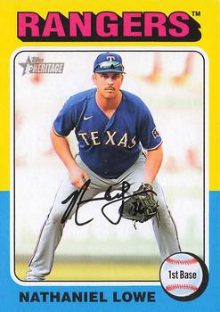 #88 Nathaniel Lowe - Texas Rangers - 2024 Topps Heritage Baseball