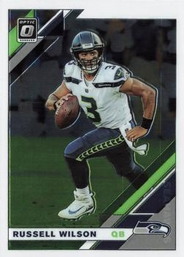 #88 Russell Wilson - Seattle Seahawks - 2019 Donruss Optic Football